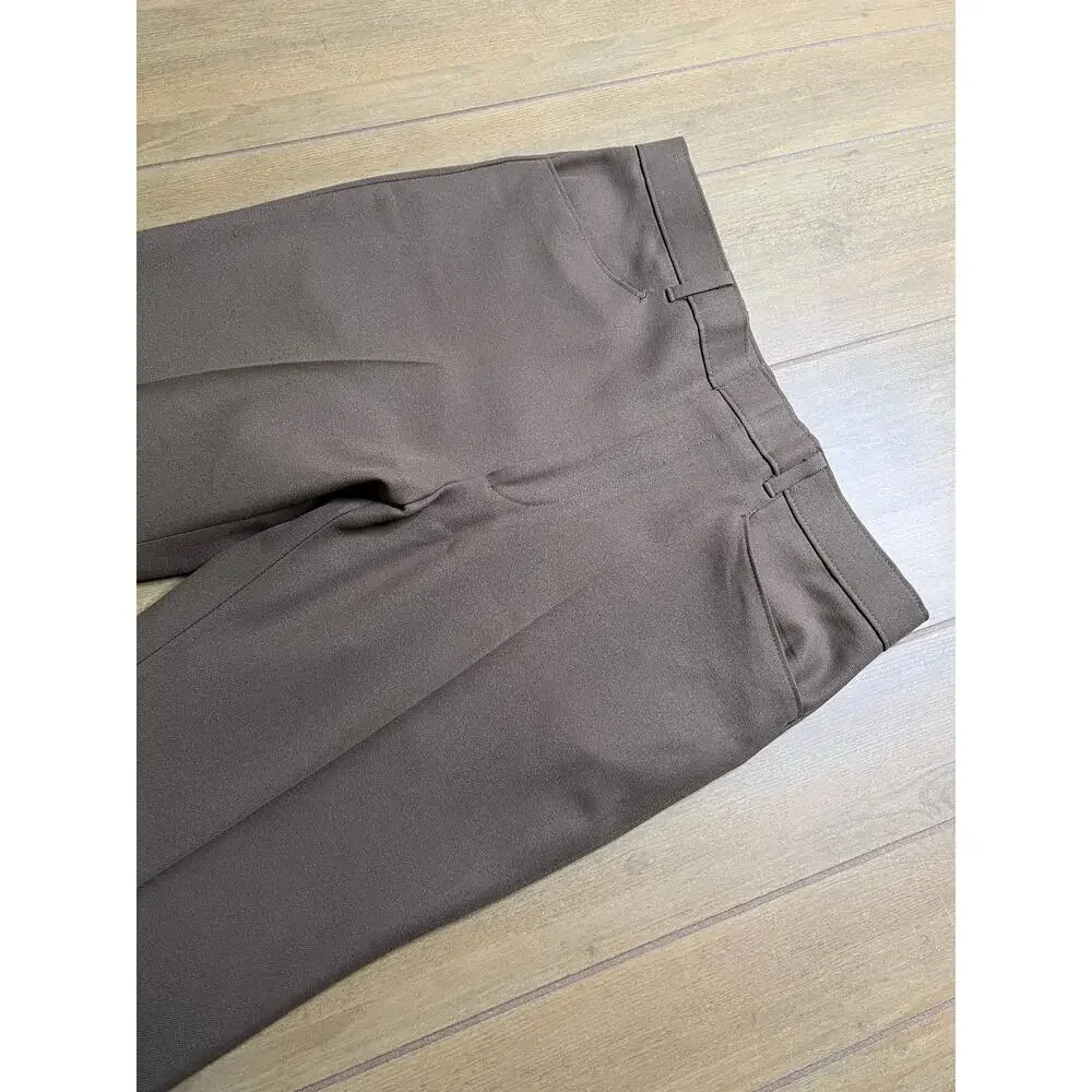 Vintage 80s Levi’s‎ Action Slacks Brown Dress Pants Talon Zip Classic Sz 34x31